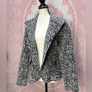 600 West Wool Blend Pattern Jacket